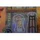Bead Embroidery Kit on Art Canvas "Old town"