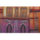 Bead Embroidery Kit on Art Canvas "Old town"