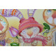 Bead Embroidery Kit on Art Canvas "Christmas carol"