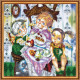 Bead Embroidery Kit on Art Canvas "Christmas Party"