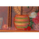 Bead Embroidery Kit on Art Canvas "Dinner room buffet"