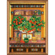 Bead Embroidery Kit on Art Canvas "Salon buffet"