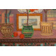 Bead Embroidery Kit on Art Canvas "Salon buffet"