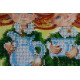 Bead Embroidery Kit on Art Canvas "Good Morning!"