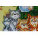 Bead Embroidery Kit on Art Canvas "Good Morning!"