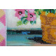 Bead Embroidery Kit on Art Canvas "Azalea"