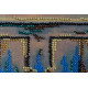 Bead Embroidery Kit on Art Canvas "Azalea"