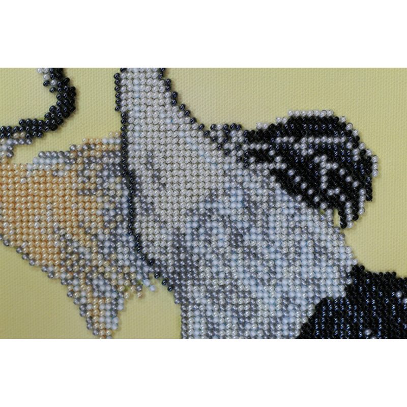Bead Embroidery Kit on Art Canvas "Japan style – 1"