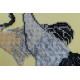 Bead Embroidery Kit on Art Canvas "Japan style – 1"