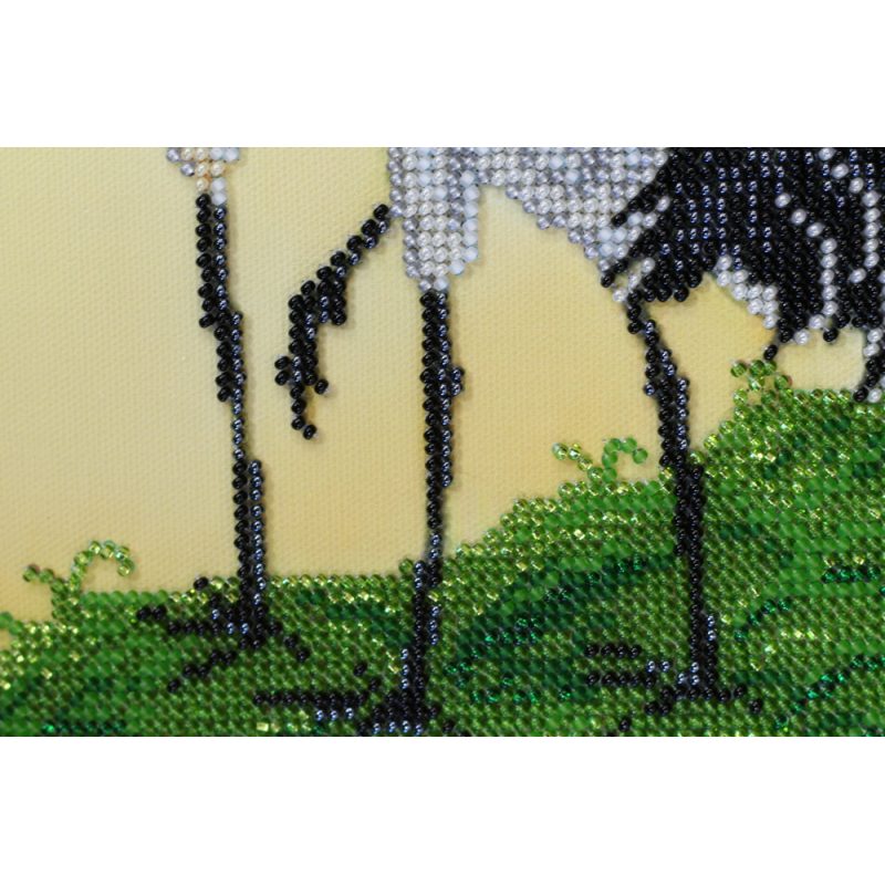 Bead Embroidery Kit on Art Canvas "Japan style – 1"