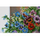 Bead Embroidery Kit on Art Canvas "Summer aroma-1"