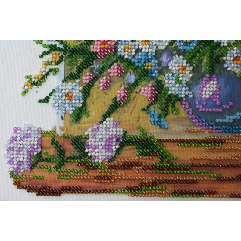 Набір для вишивання бісером на художньому полотні "Аромати літа-2"