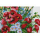 Bead Embroidery Kit on Art Canvas "Summer aroma-3"