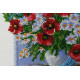 Bead Embroidery Kit on Art Canvas "Summer aroma-3"