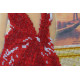 Bead Embroidery Kit on Art Canvas "Evening embankment"