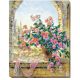 Bead Embroidery Kit on Art Canvas "Sweet life"