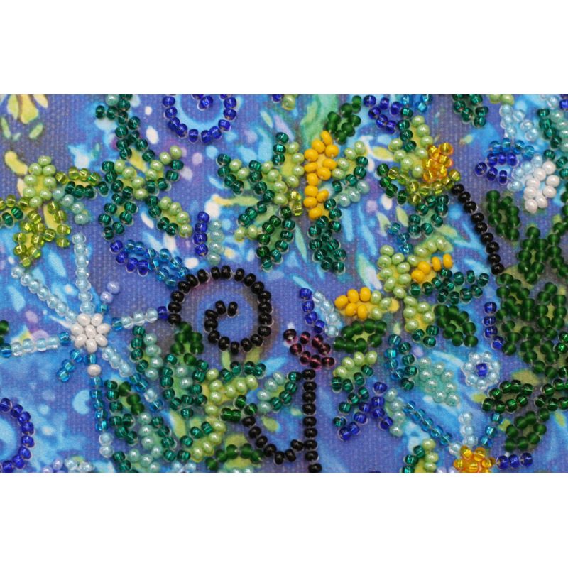 Bead Embroidery Kit on Art Canvas "Magic"