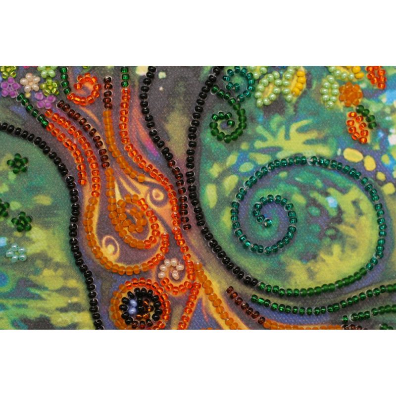 Bead Embroidery Kit on Art Canvas "Magic"