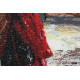 Bead Embroidery Kit on Art Canvas "Love story – 2"