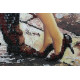 Bead Embroidery Kit on Art Canvas "Love story – 2"