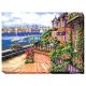 Bead Embroidery Kit on Art Canvas "Bay"