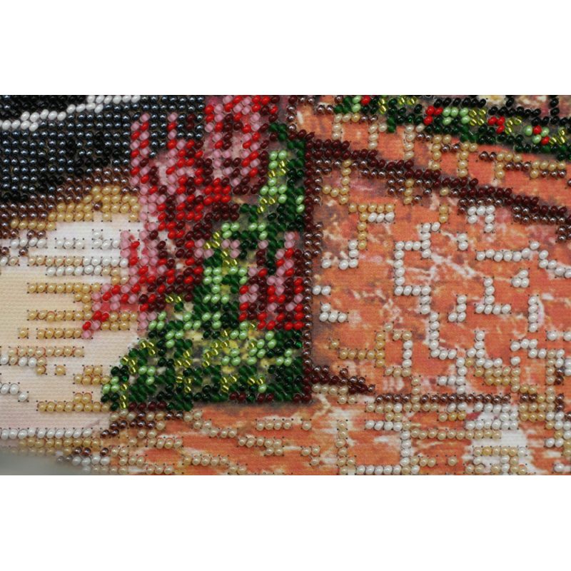 Bead Embroidery Kit on Art Canvas "Bay"