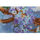Bead Embroidery Kit on Art Canvas "Blossom"