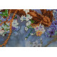 Bead Embroidery Kit on Art Canvas "Blossom"