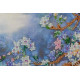 Bead Embroidery Kit on Art Canvas "Blossom"