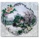 Bead Embroidery Kit on Art Canvas "Afloat house"
