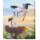 Bead Embroidery Kit on Art Canvas "Family"