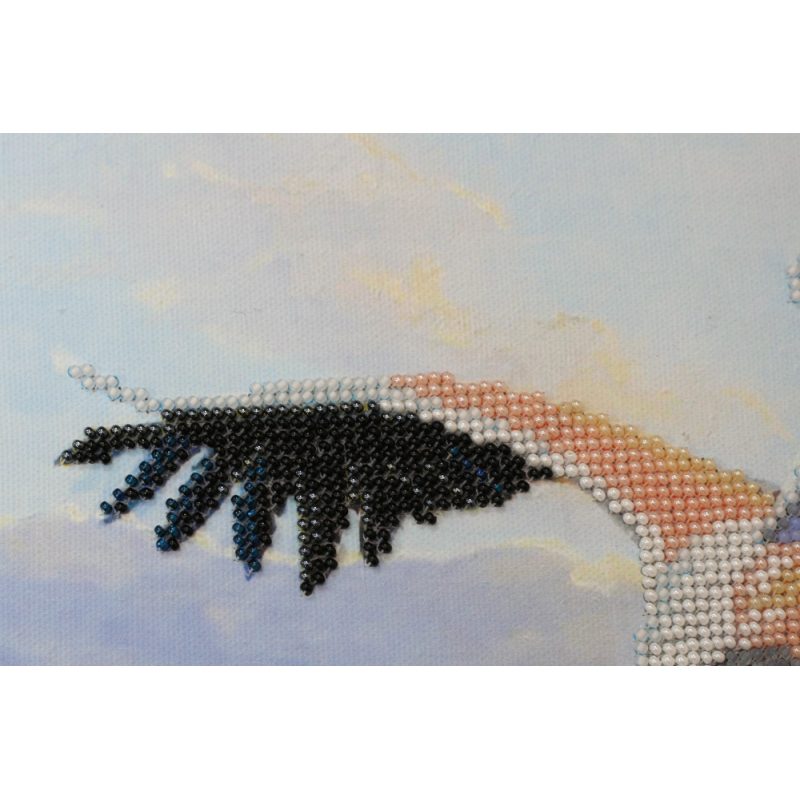 Bead Embroidery Kit on Art Canvas "Family"