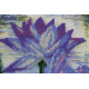 Bead Embroidery Kit on Art Canvas "Among Water-lilies"