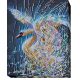Bead Embroidery Kit on Art Canvas "Fidelity lights"