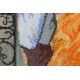 Bead Embroidery Kit on Art Canvas "Dating"
