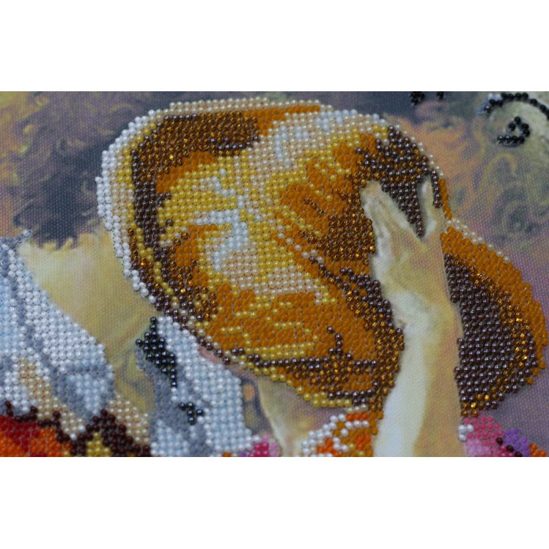 Bead Embroidery Kit on Art Canvas "Dating"