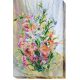 Bead Embroidery Kit on Art Canvas "Gladioluses"