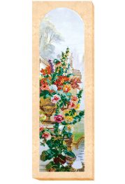 Bead Embroidery Kit on Art Canvas "Gods' garden-1"