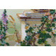 Bead Embroidery Kit on Art Canvas "Gods' garden-1"