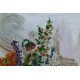 Bead Embroidery Kit on Art Canvas "Gods' garden-3"