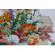 Bead Embroidery Kit on Art Canvas "Gods' garden-3"