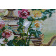 Bead Embroidery Kit on Art Canvas "Gods' garden-3"