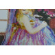 Bead Embroidery Kit on Art Canvas "After the promenade"