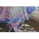 Bead Embroidery Kit on Art Canvas "After the promenade"