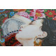 Bead Embroidery Kit on Art Canvas "Girl's dreams"