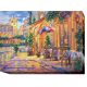 Bead Embroidery Kit on Art Canvas "Warm night"