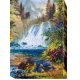 Bead Embroidery Kit on Art Canvas "Waterfall"