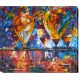 Bead Embroidery Kit on Art Canvas "Air balloons"