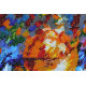 Bead Embroidery Kit on Art Canvas "Air balloons"