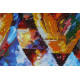 Bead Embroidery Kit on Art Canvas "Air balloons"